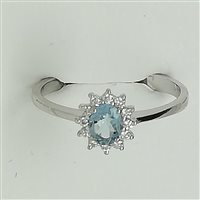 Anneau Godenzi Gioielleria Femme in Or Diamante 0.12 Ct 4041/AA-15 - 4041/AA-15